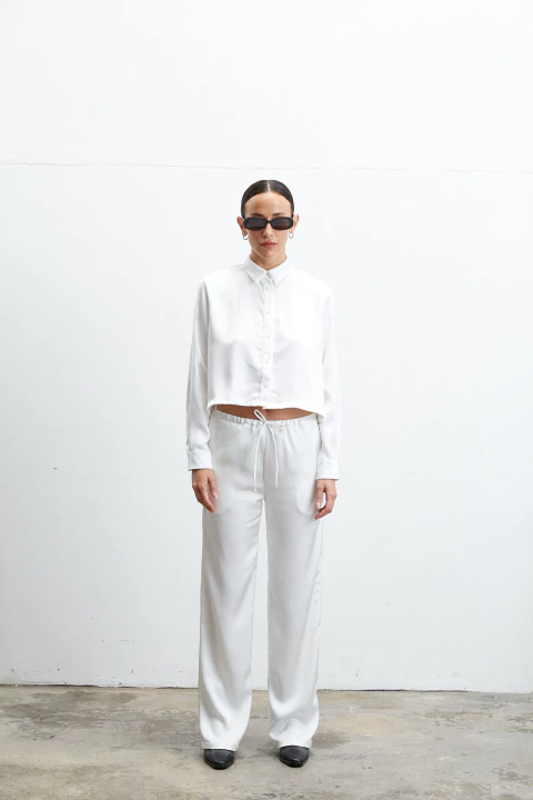PANTALON ATENEA BLANCO - comprar online