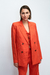 BLAZER ZOE ROJO RAYADO - tienda online