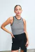 MUSCULOSA GANG RAYADA NEGRA