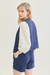 CHALECO POLLY AZUL RAYADO - comprar online