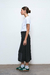 POLLERA TERESA NEGRO - comprar online