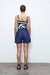 SHORT POLLY AZUL RAYADO - tienda online