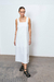 VESTIDO MAGA BLANCO