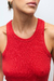 MUSCULOSA ANASTASIA ROJO - tienda online