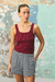 MUSCULOSA WILLIAMS AZUL Y ROJO - NUMERO FI