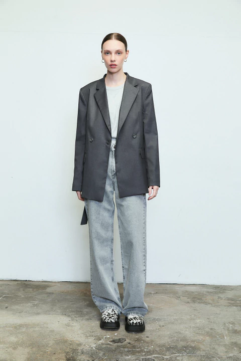 BLAZER MADISON GRIS - comprar online