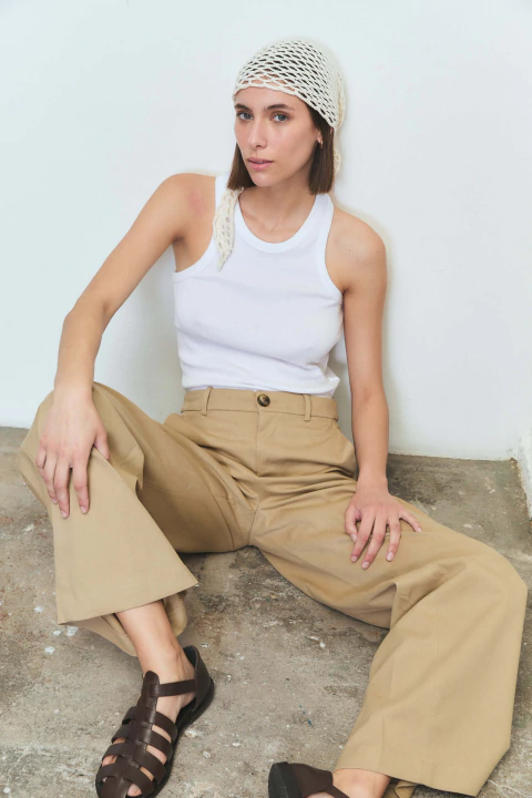 MUSCULOSA ANASTASIA BLANCO - comprar online