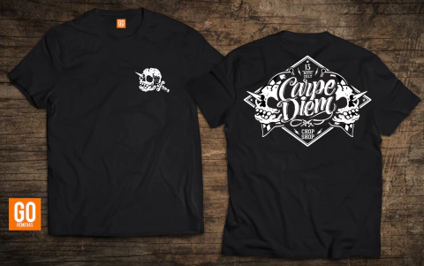 REMERA -CARPE DIEM CHOP SHOP - comprar online