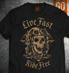 REMERA -LIVE FAST RIDE FREE- - comprar online