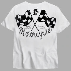 REMERA - MOTORCYCLE FLAGS- en internet