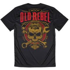 REMERA -OLD REBEL SKULL- - comprar online