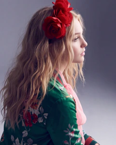 Vincha con rosas RED ROSES - Gabriella Capucci