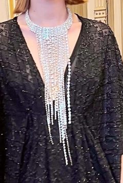 Collar flecos de strass TIANA en internet