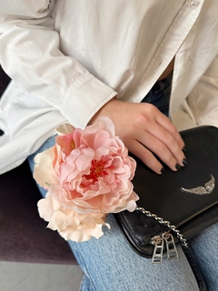 Hebilla flores rosas HIBISCUS - tienda online
