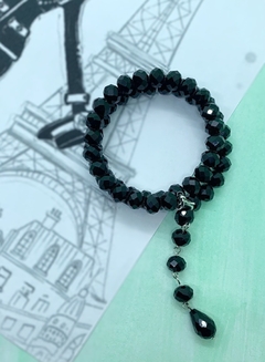 Pulsera negra multivueltas FIORELLA - Gabriella Capucci