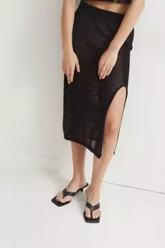 Falda Georgina Negro
