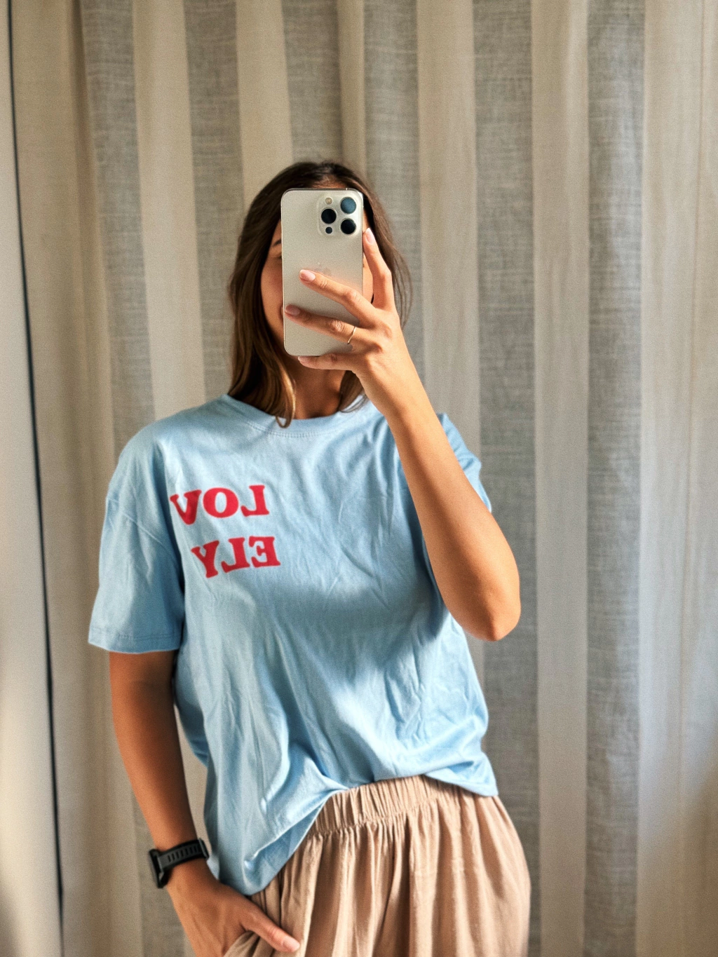 Remera Eco Celeste