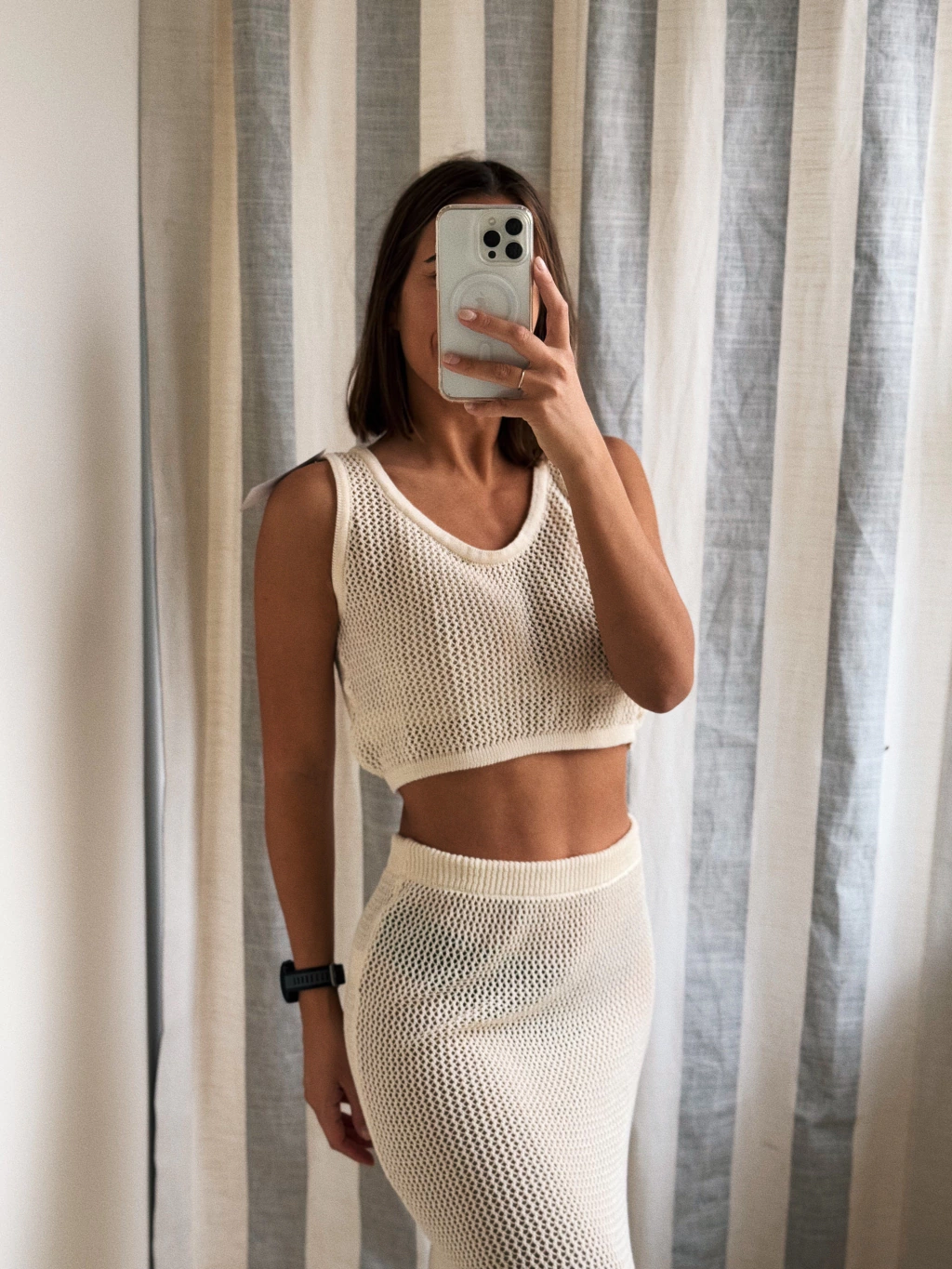 Falda Georgina Crudo