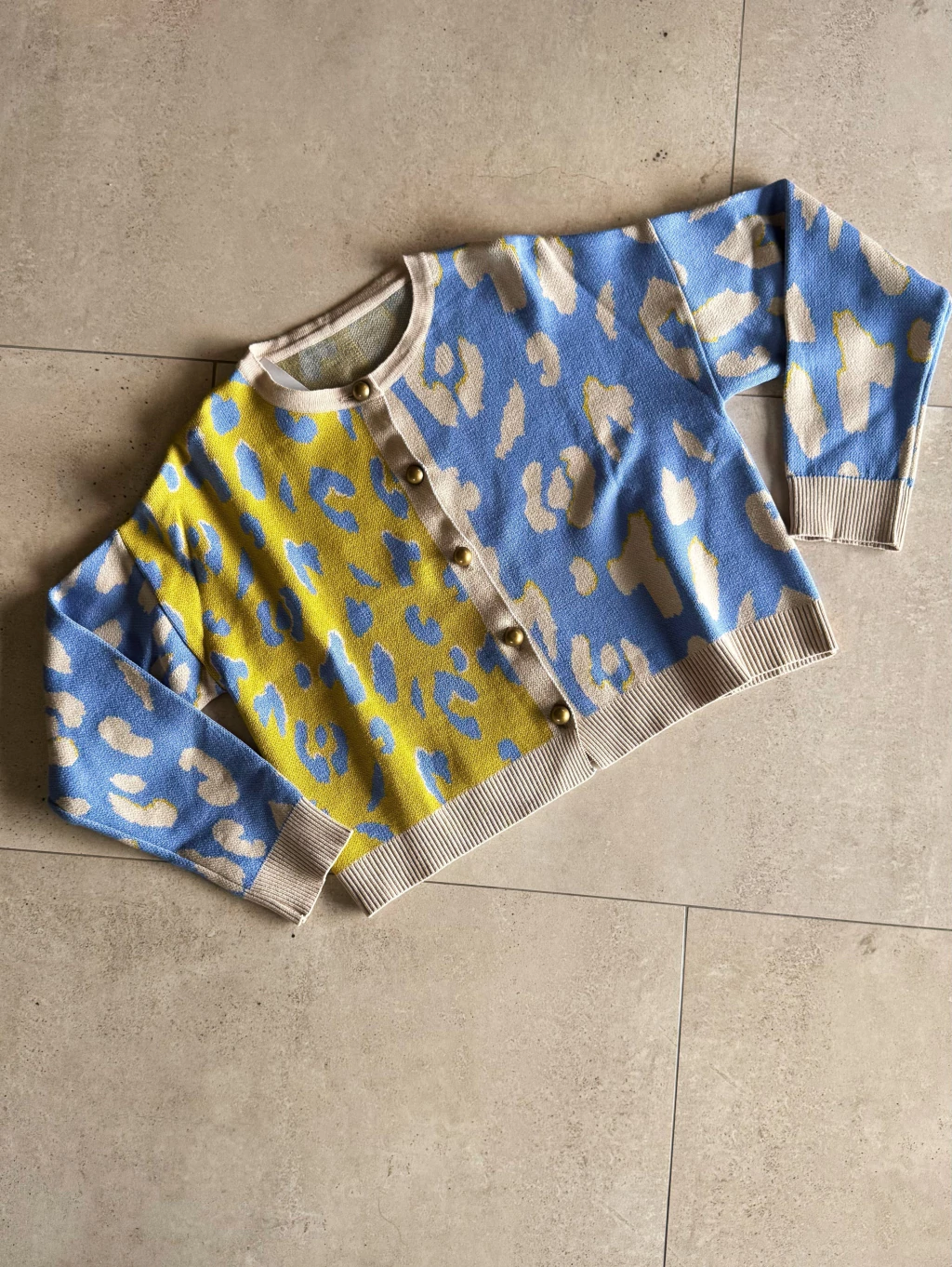 Cardigan Aurora Celeste