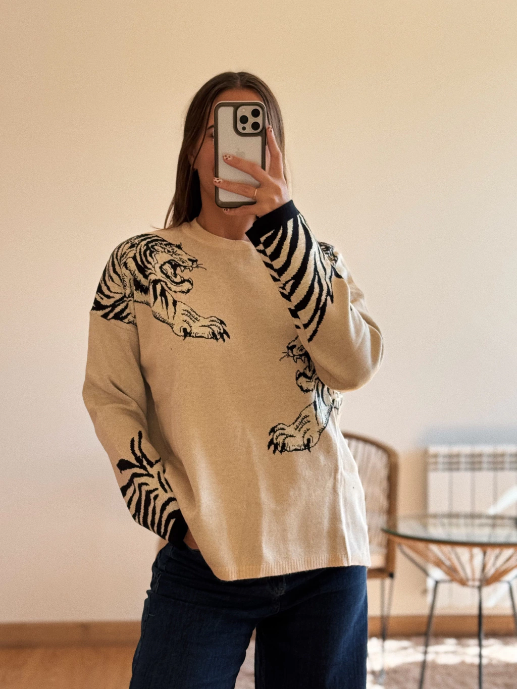 Sweater Tao Beige
