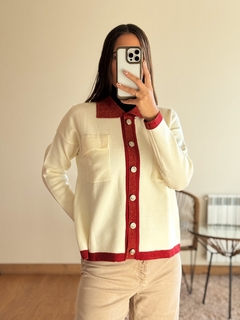 Cardigan Pampa Blanco.