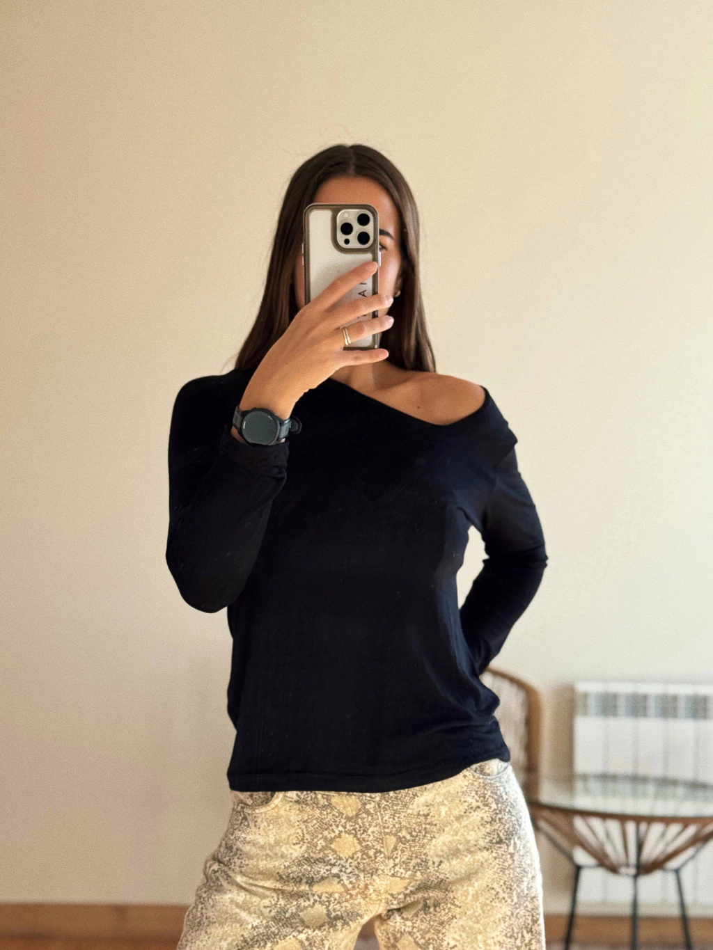 Remera Alma Negro