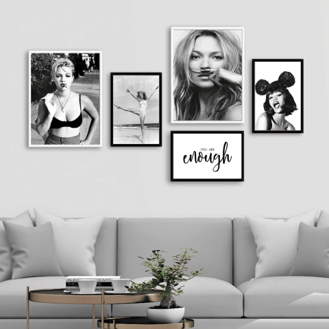 SET DE 5 CUADROS ICONOS - comprar online