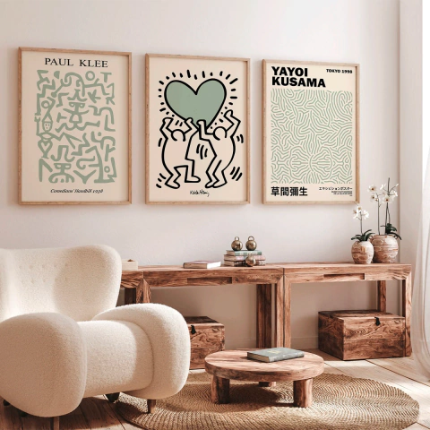 SET DE 3 CUADROS ART MOOD