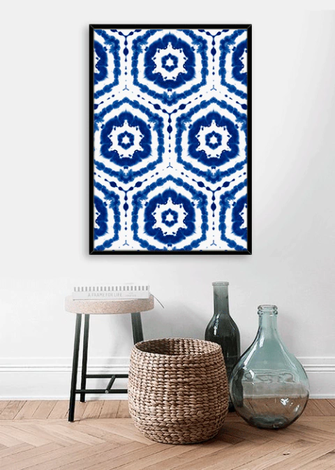 CUADRO ABSTRACTO SHIBORI