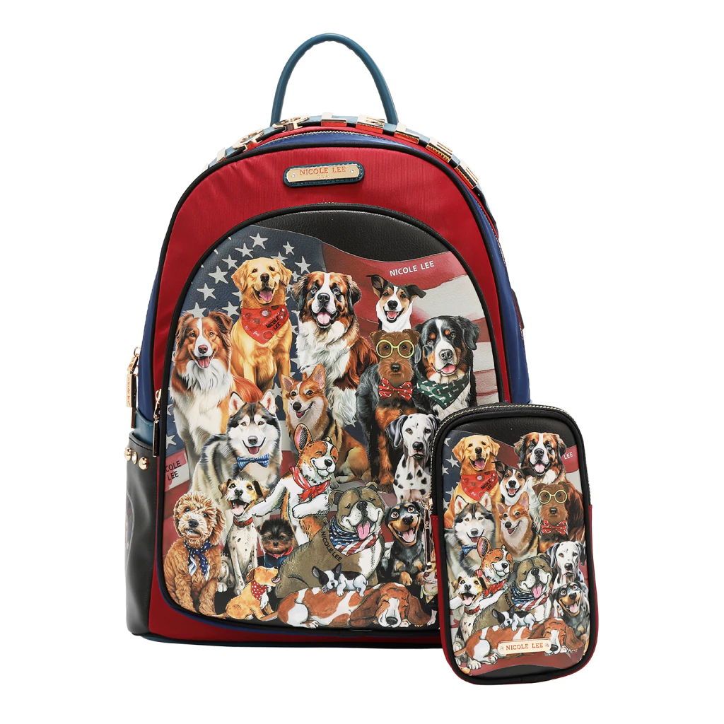 Mochila con Porta Celular Best Smile Nicole Lee