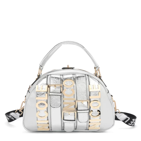 Cartera Calista Silver Nicole Lee - comprar online