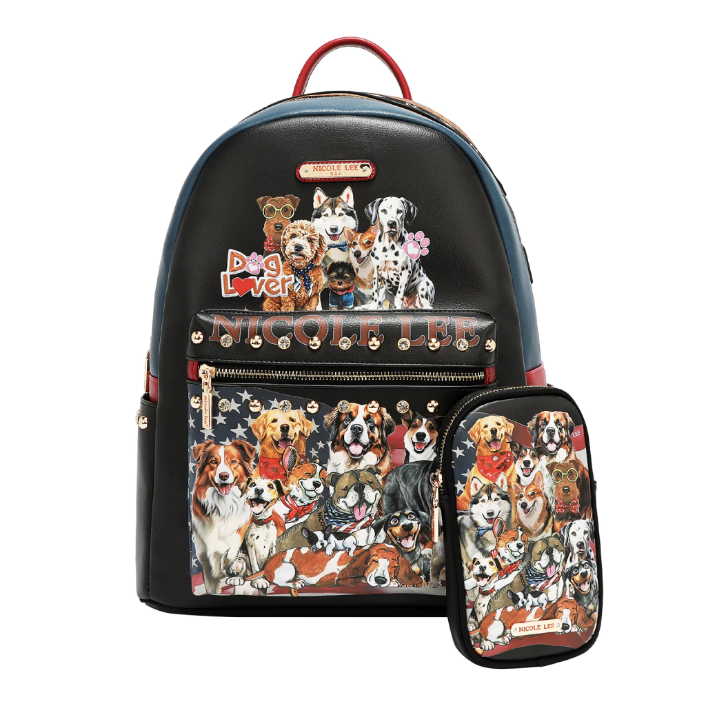 Mochila con Porta Celular Best Smile Nicole Lee