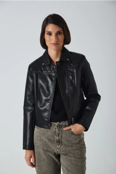 Campera Ecocuero Sasha OjoRojo