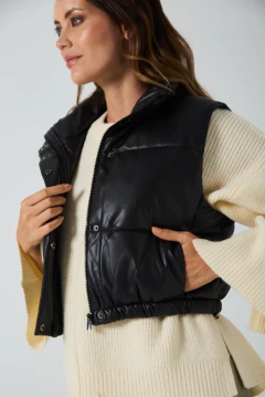 Chaleco Ecocuero Lara OjoRojo - tienda online