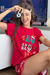 Conjunto corto - Merry christmas rojo - comprar online