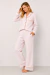 Pijama Camisero Rosa - MOTTONA