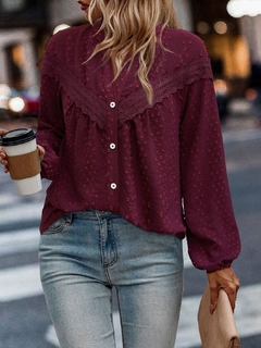 Camisa Leeds Bordo en internet