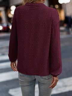 Camisa Leeds Bordo - comprar online
