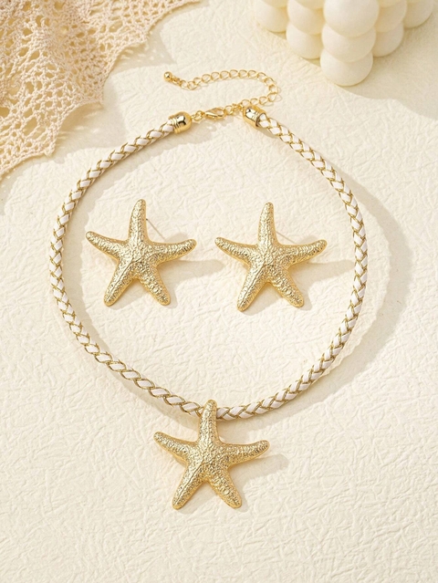 Set de collar y aros Parma