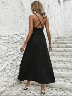 Vestido Burdeos negro - comprar online