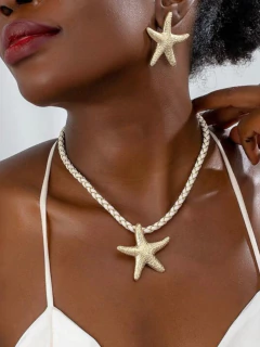 Set de collar y aros Parma - comprar online