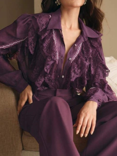 Camisa Violet - tienda online
