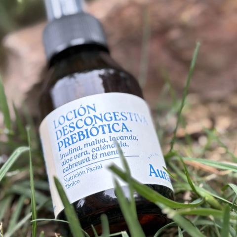 LOCIÓN DESCONGESTIVA PREBIOTICA con Pantenol (B5) - 100 ml.
