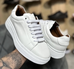 Sapatênis Masculino Hugo Boss Branco - comprar online
