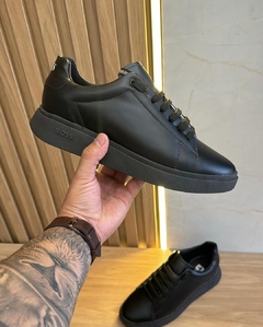 Sapatênis Masculino Hugo Boss Preto - comprar online