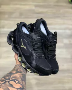 Tênis Masculino Wave Prophecy Beta Preto Dourado