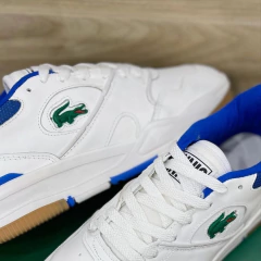 Tênis Lacoste Lineshot Branco Azul na internet