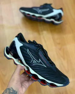 Tênis Masculino Wave Prophecy 12 Azul Vermelho