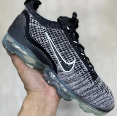 Tênis Masculino Vapormax 2021 Preto Cinza