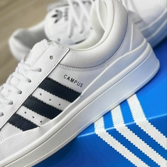 Tênis Adidas Campus X Bad Bunny Branco Preto na internet